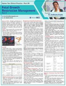 Fetal Growth Restriction Management (Part-3)