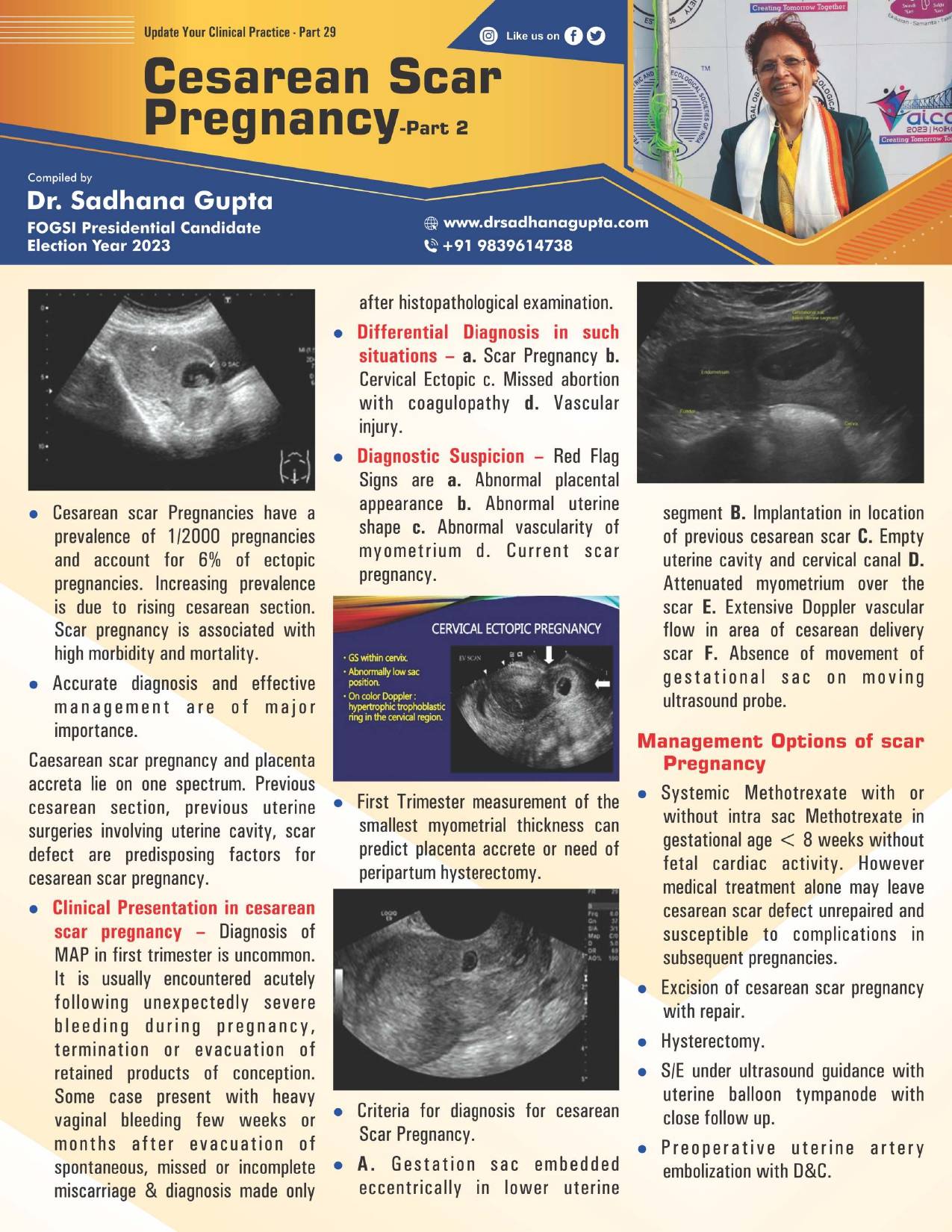 Cesarean Scar Pregnancy _Part 2